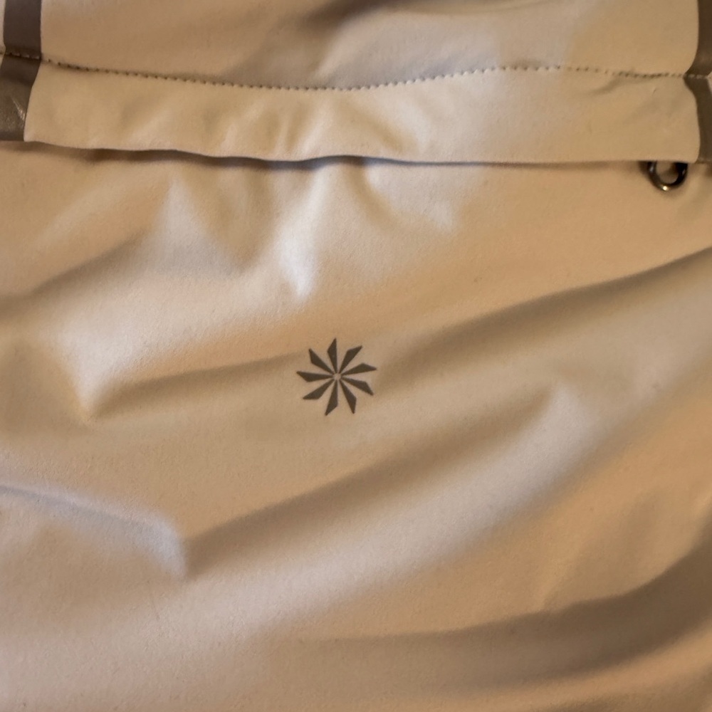 Athleta FrontRunner Jacket XXS Light Grey Reflector - Picture 6 of 6